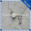 AAA 8-9MM New Arrival 925 Silver Freshwwater Pearl Necklace Pendant PP092